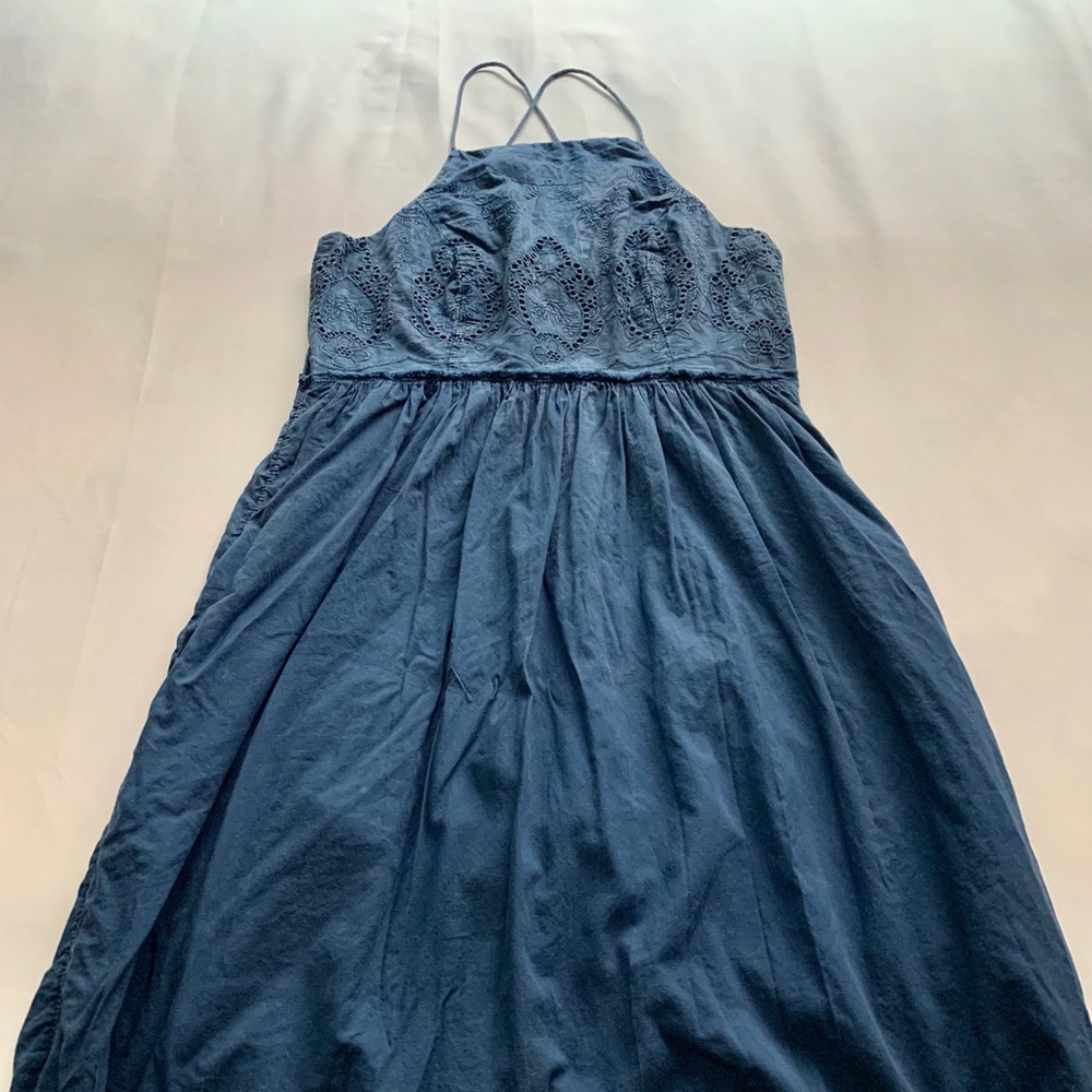 Lucky brand blue summer dress!